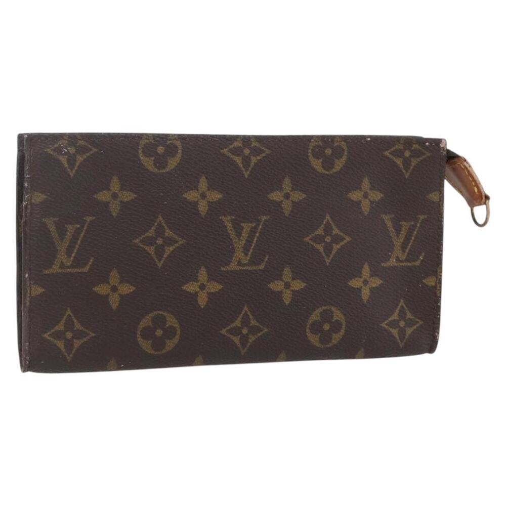 LOUIS VUITTON Monogram Bucket GM Accessory Pouch LV Auth 158064